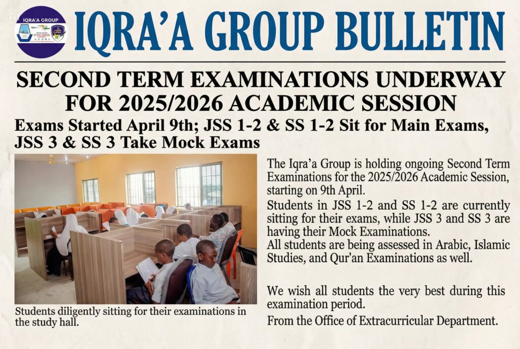 iqra'a group exams